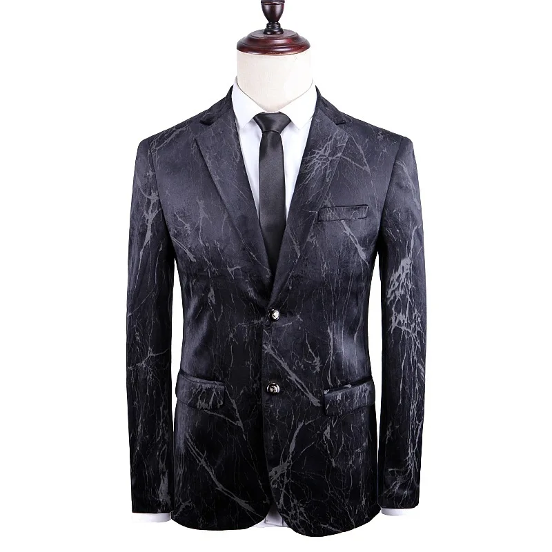 Новое поступление Модный высококачественный мужской костюм куртка блейзеры