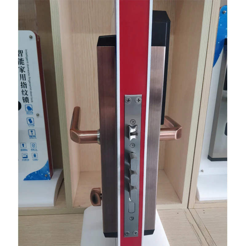 JCSMARTS JCF3325B безопасности cerradura пуэр клавиатура дверной замок со сканером отпечатков пальцев