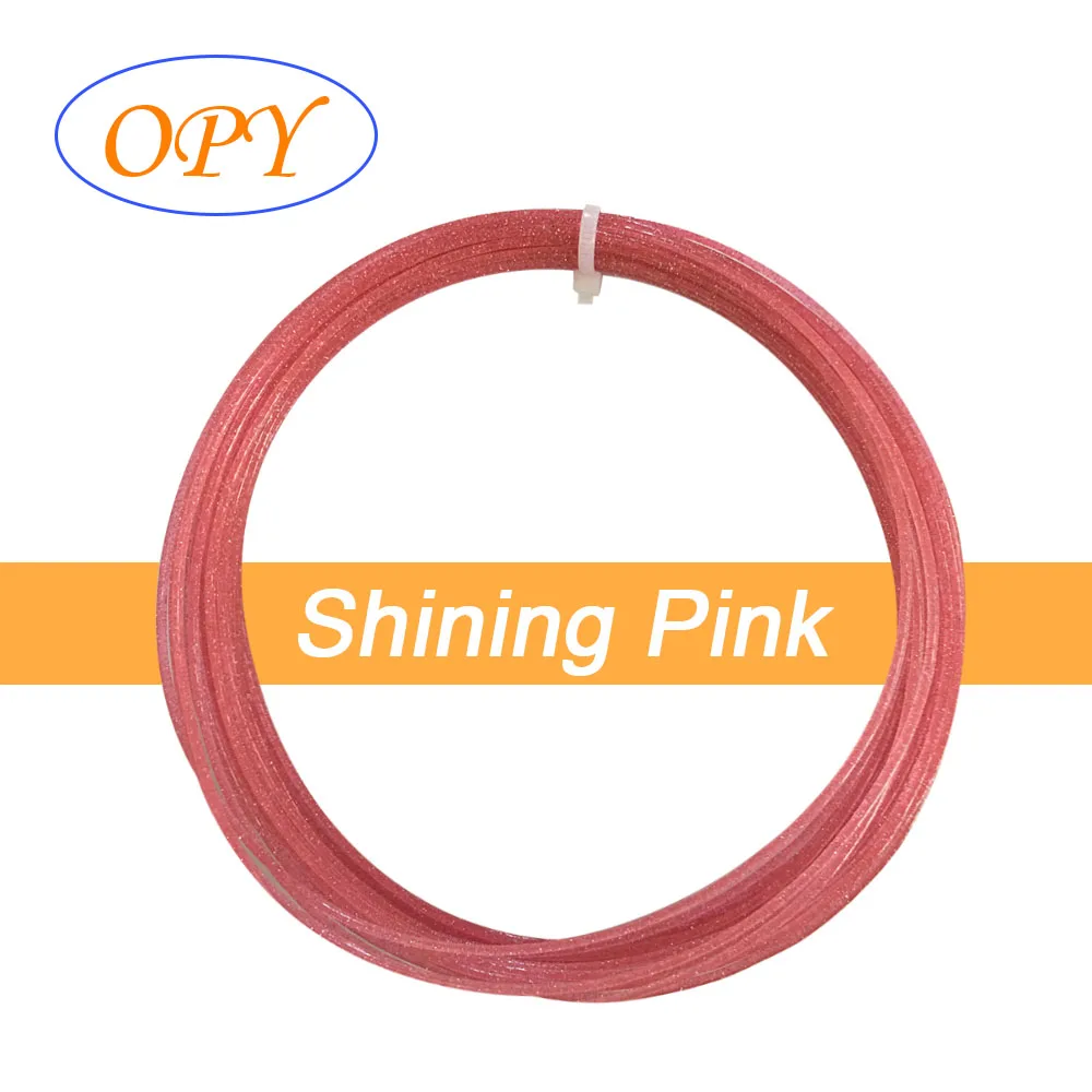 Shining Pink 10m 3D печатная ручка материал Блестящий деревянный мрамор шелк золотая нить 10 м 1,75 мм Rohs Fdm впечатляющая масса термопластичная жесткая нить - Цвет: Shining Pink 10m