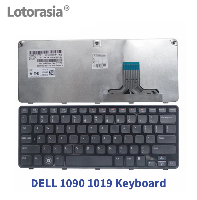 Lotorasia Laptop Keyboard Replacement for DELL Inspiron MINI DUO 1090 1019 Keyboard US Layout