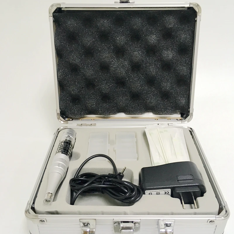 Микро-blading pen kit dermografo microblading Беспроводная Косметическая Перманентная татуировка машина с немецкий двигатель для бровей губ