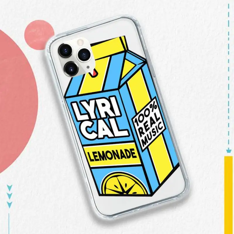 

Aliens Drink Lyrical Lemonade Phone Case Transparent soft For iphone 5 5s 5c se 6 6s 7 8 11 12 plus mini x xs xr pro max