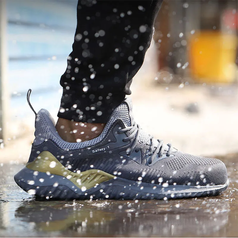 Мужские защитные рабочие ботинки MWSC со стальным носком неразрушаемые