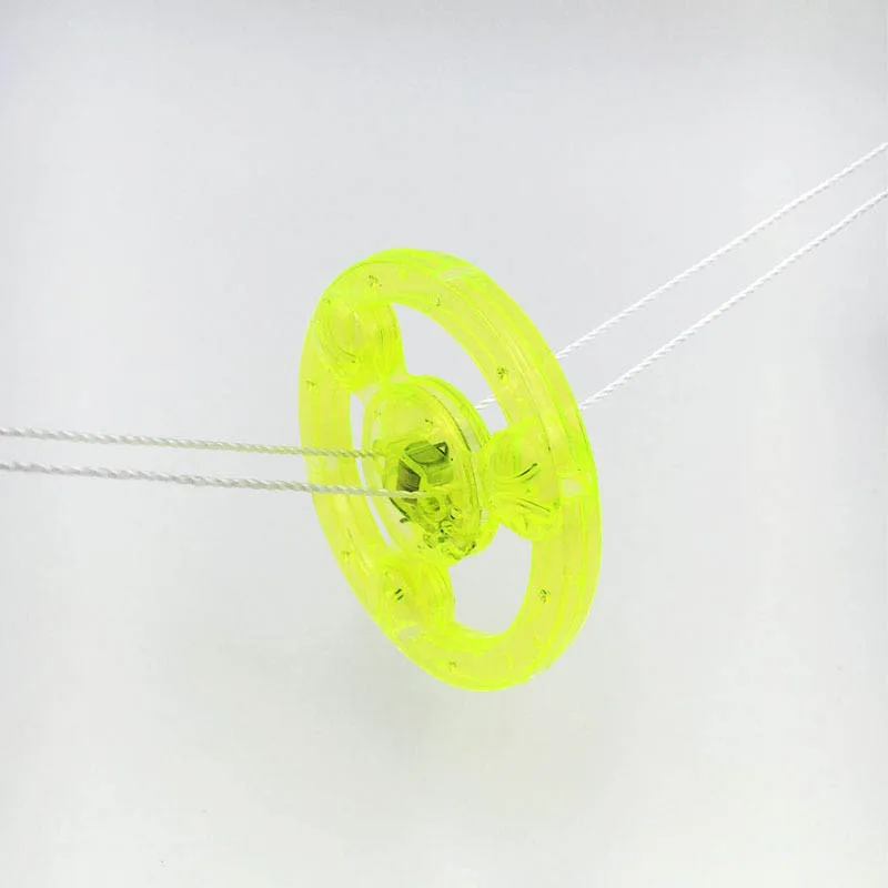 Креативная струйная вспышка маховика игрушка флеш гироскоп Игрушка pull line