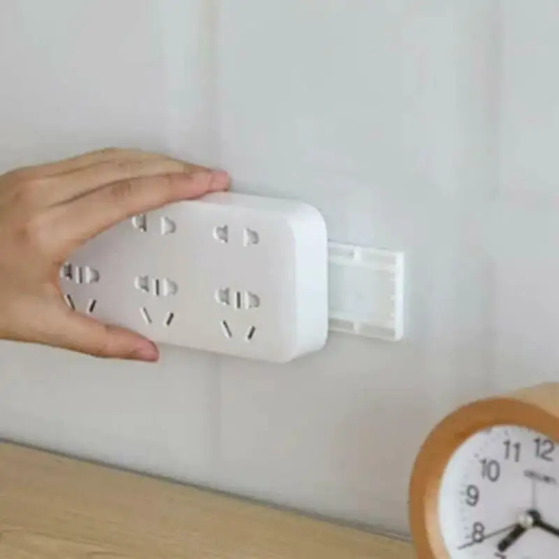 2020 самоклеящаяся Мощность держатель ленты фиксатор настенная розетка кабель