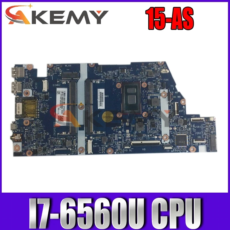 

Akemy для HP Envy Тетрадь 15-как 15T-AS Материнская плата ноутбука SR2JB I7-6560U Процессор 864609-601 864609-001 аккумулятор большой емкости VANILLA1-6050A2857201-MB-A03