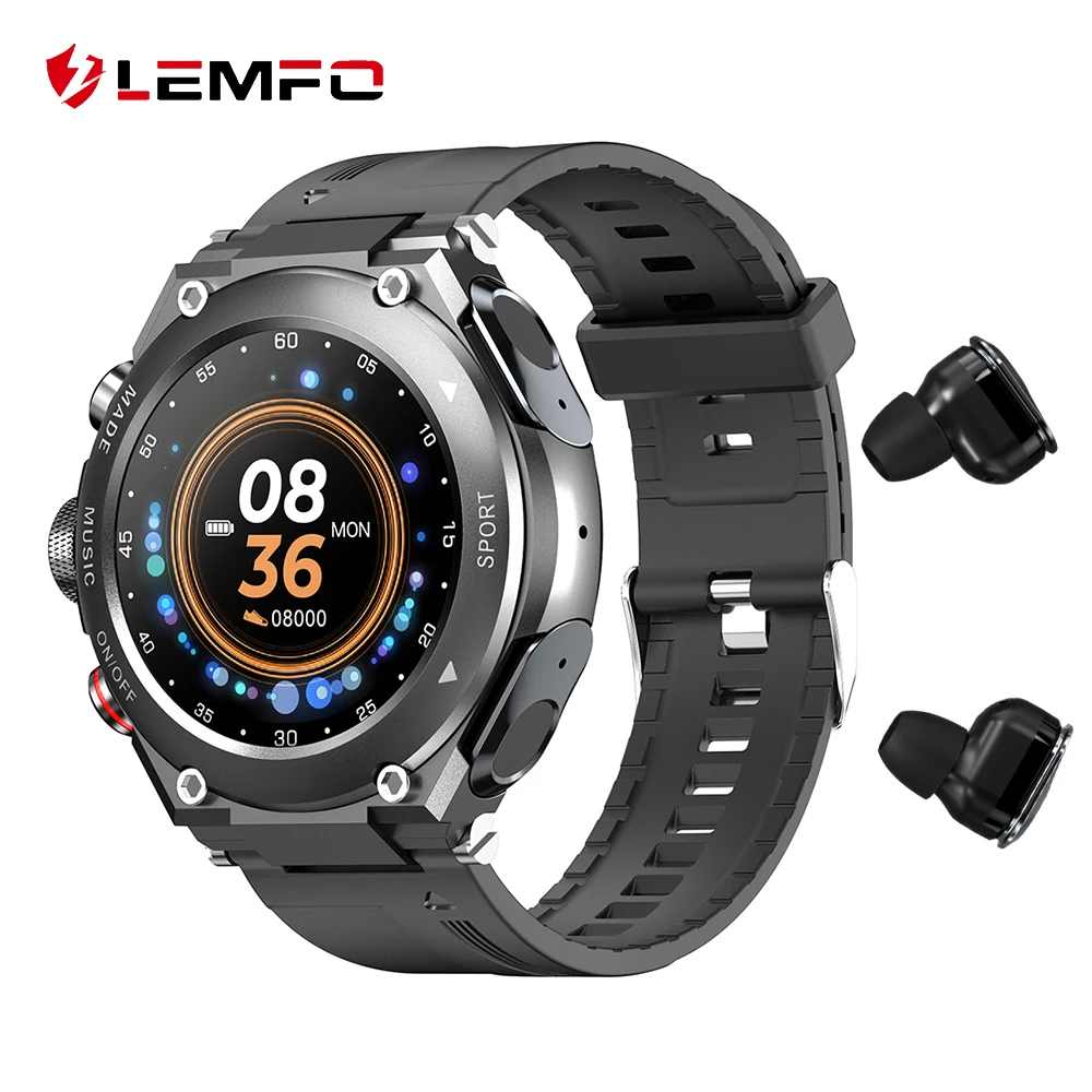 Смарт часы LEMFO T92 мужские TWS Bluetooth 5 водостойкие|Смарт-часы| |