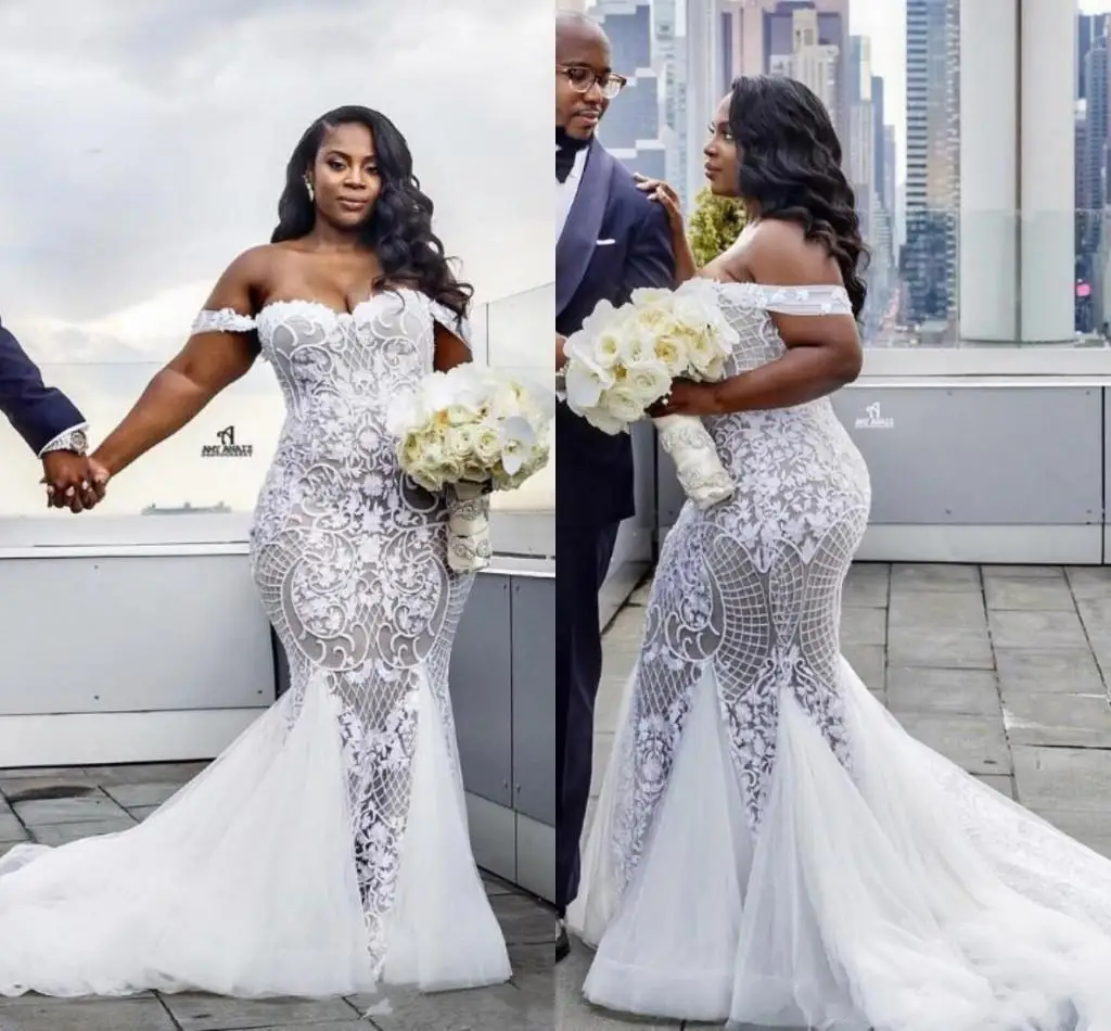 Винтаж кружево арабский размера плюс свадебные платья роскошное милое вечернее