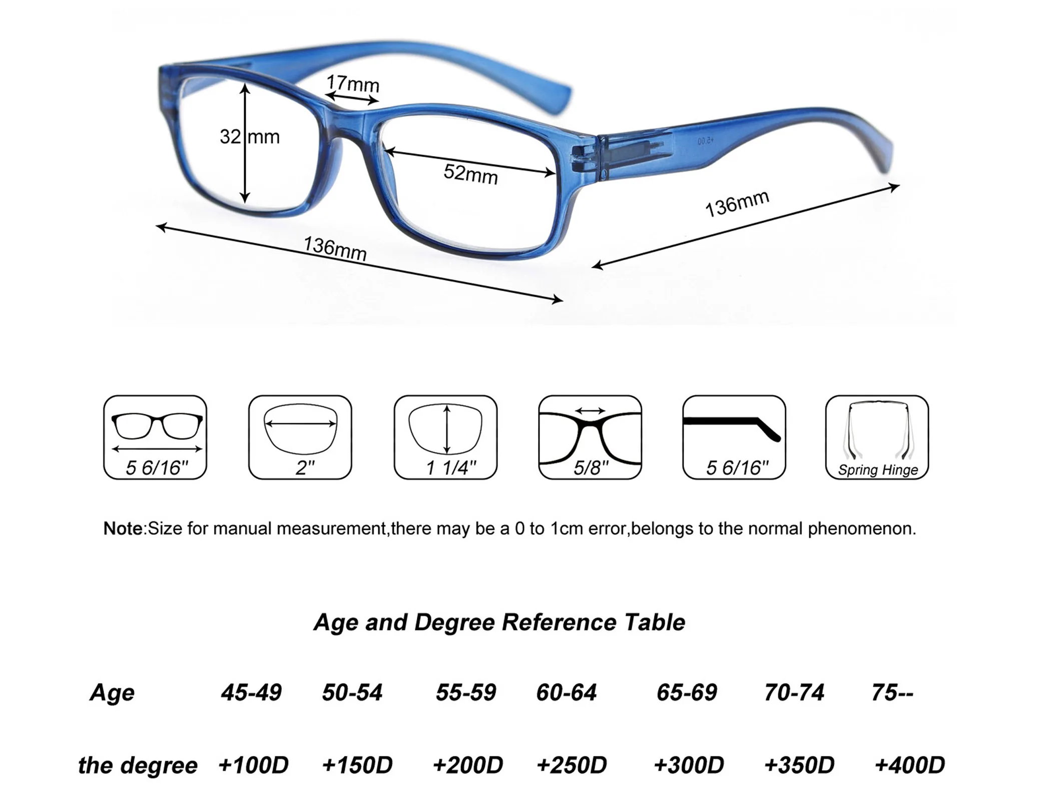 Прямоугольные очки для чтения мужчин и женщин гибкие лёгкие с квадратной оправой