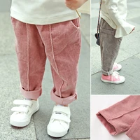 winter autumn children pants corduroy kids clothes girls trousers for baby boys harem pants toddlers thick warm fleece new pants