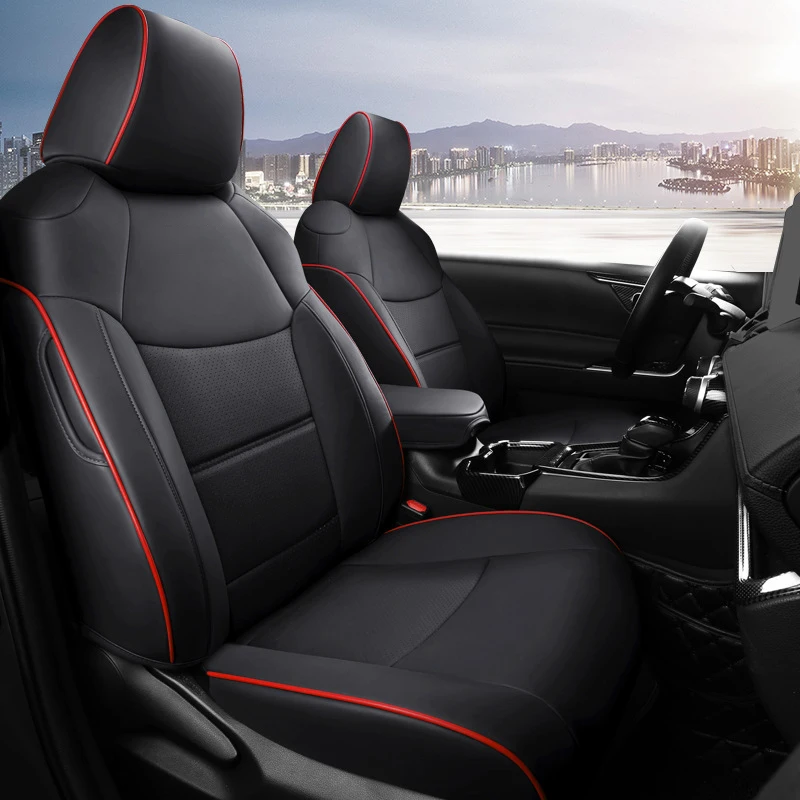 Чехлы на сиденья автомобиля под заказ для Toyota rav4 2020 2021 XA50 из высококачественного