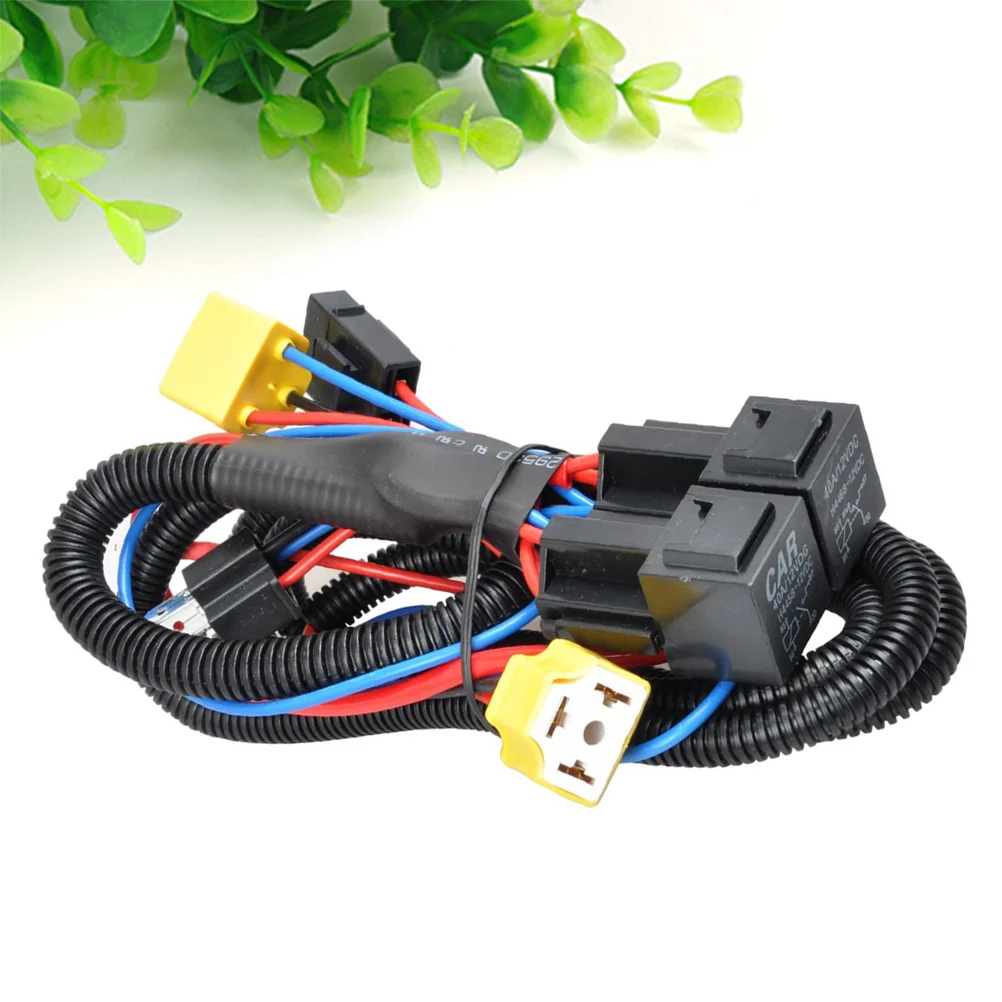 

Галогенная проводка H4, автомобильная фара, светодиодный светильник лампа, яркий бустер, комплект жгутов проводов