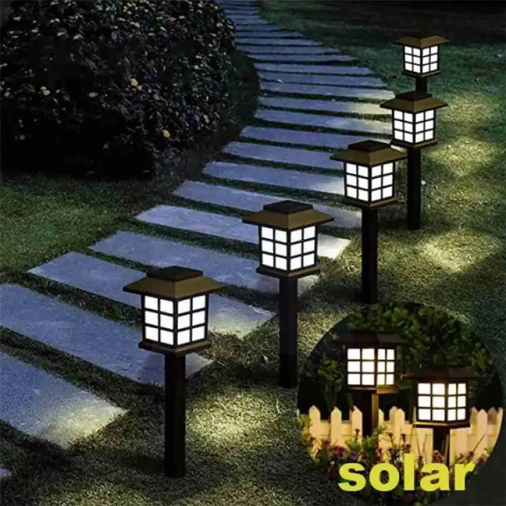 

1pcs Led Solar Pathway Lights Waterproof Outdoor Solar Ground Plug Light For Garden Landscape Walkway Yard Patio Driveway L K0q4
