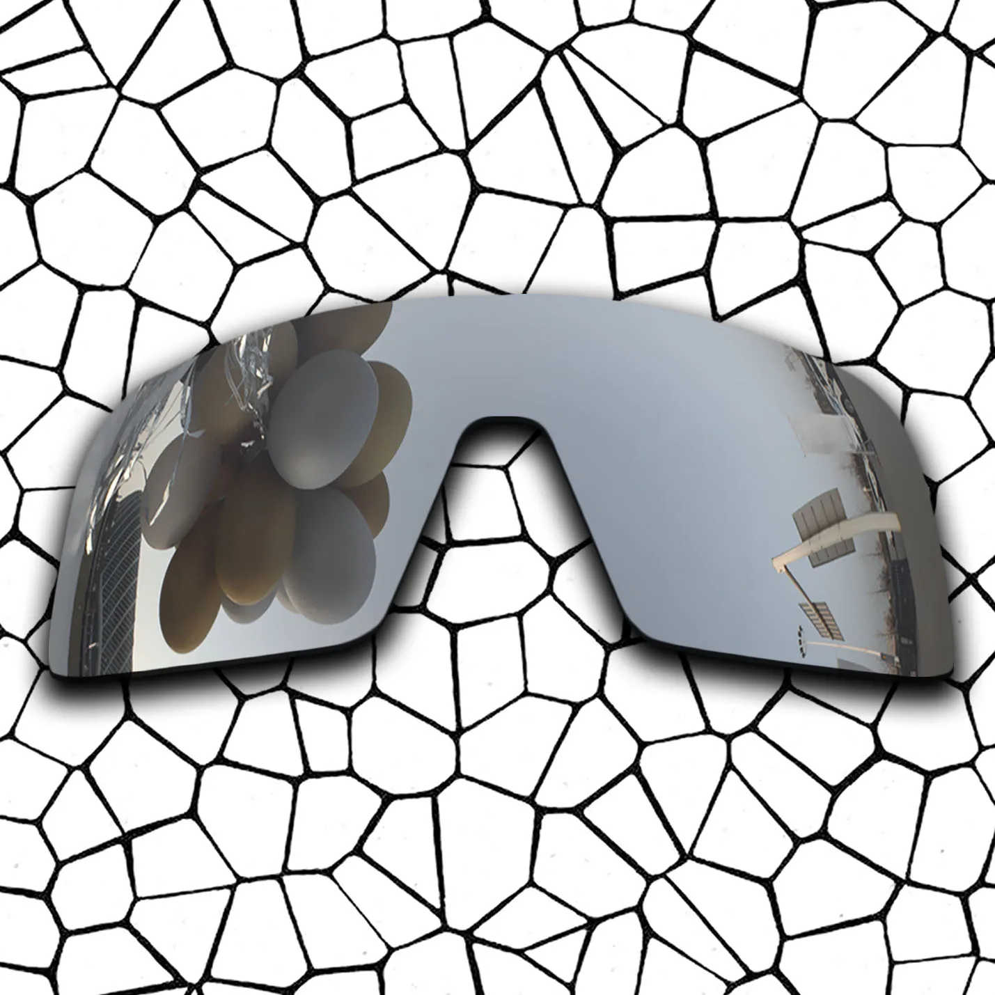 

100% Precisely Cut Polarized Replacement Lenses for Sutro Sunglasses Chrome Mirrored Coating Color- Choices