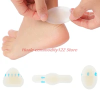 hot 4 pcs 3styles adhesive hydrocolloid gel blister plaster anti wearing heel sticker pedicure patch pad foot care tools