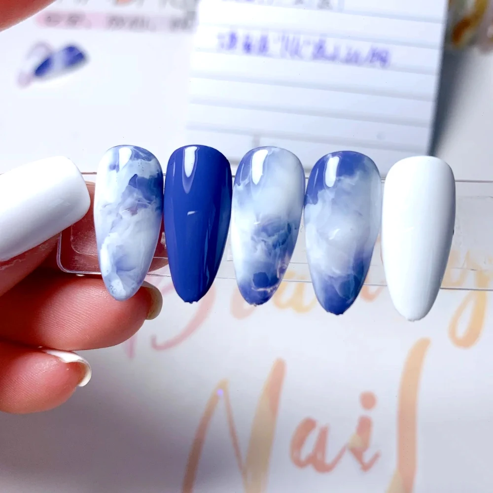 

15ml Transparent Blossom Gel Gradient Blossoming Smook Marble Effect DIY Magic UV Functional Nail Gel Clear Watercolor