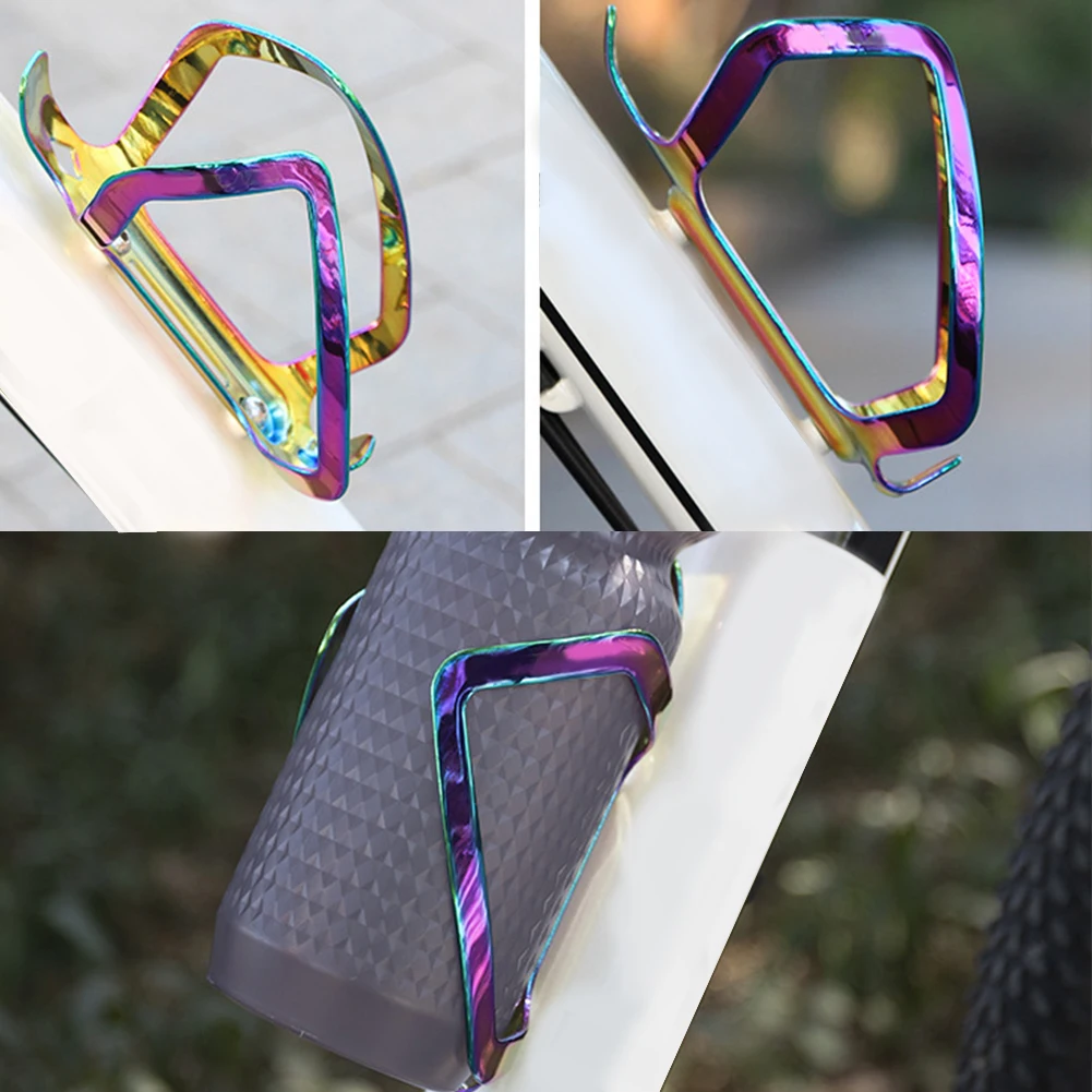 

Bicycle Bottle Cage Aluminum Alloy Lightweight Colorful Bottle Cage Mountain Bike Bicycle Bottle Holder Cage Fixing Frame