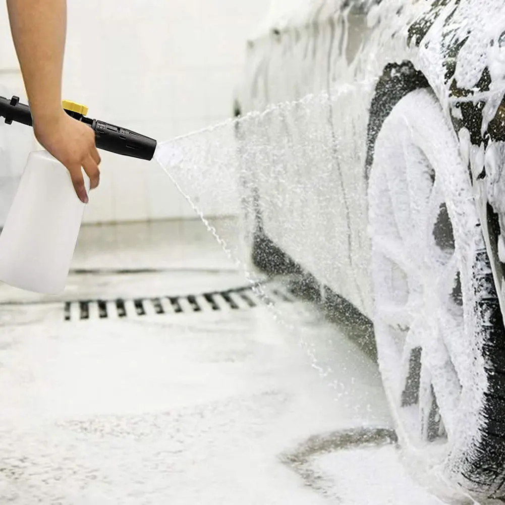 

Snow Foam Lance For Karcher K2 - K7 High Pressure Foam Gun Cannon All Plastic Portable Foamer Nozzle Car Washer Soap SprayerNice