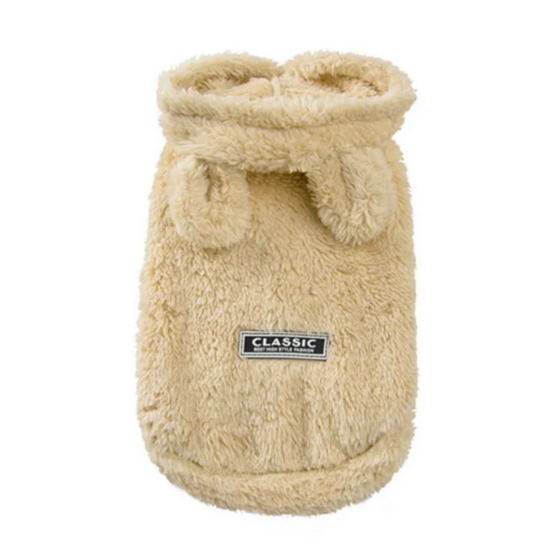 Зимняя одежда для собак пальто куртка симпатичная собачья толстовка хлопок Ropa