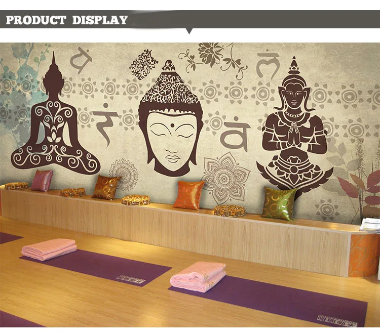 3D фрески для фотосъемки тайский йога из Юго Восточной Азии|Обои| |