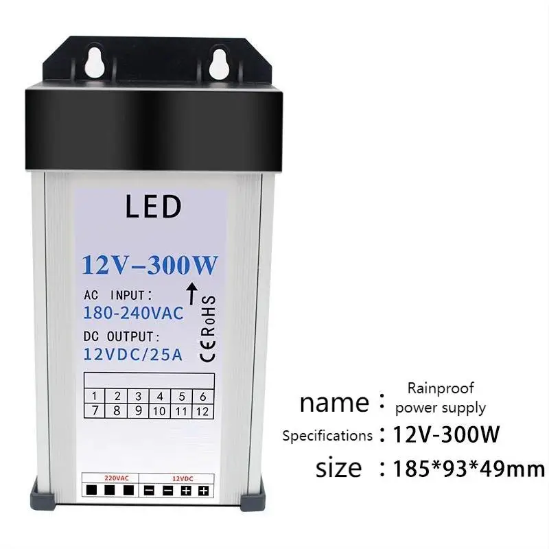 Светодиодная лампа источник питания 5 В 12 2 в | Электроника