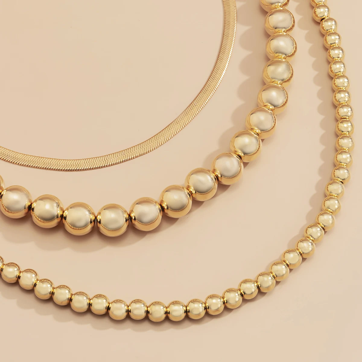 3 шт./компл. винтажное Плоское Ожерелье под воротник из змейки в стиле панк