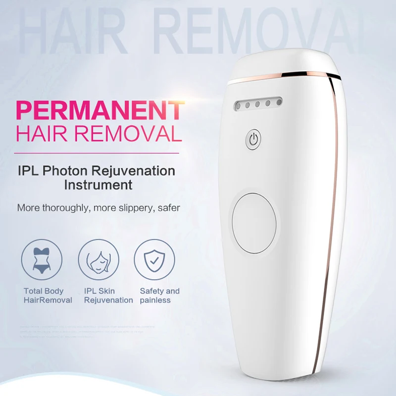 

Electric IPL Hair Removal Laser Epilator Female Painless Epilator Man Face Hair Removal Machine Device Facial Epilator For Women