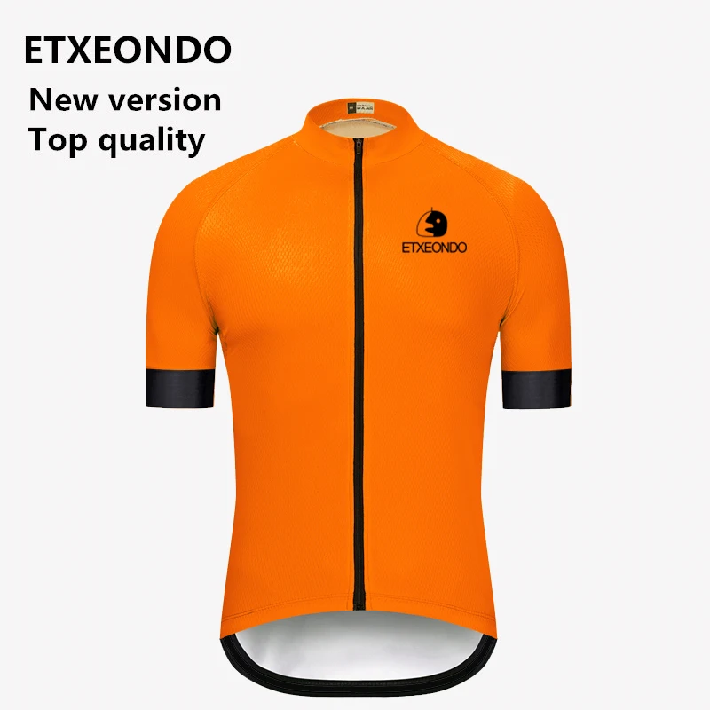 7 видов цветов! Новая версия Etxeondo Велоспорт Джерси мужская команда короткий рукав