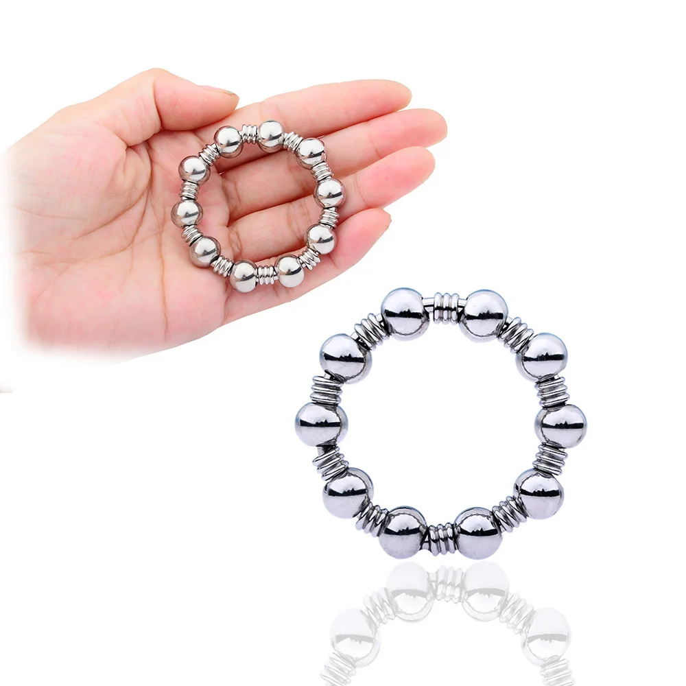 Металлическое кольцо на пенис из нержавеющей стали для мужчин задержка