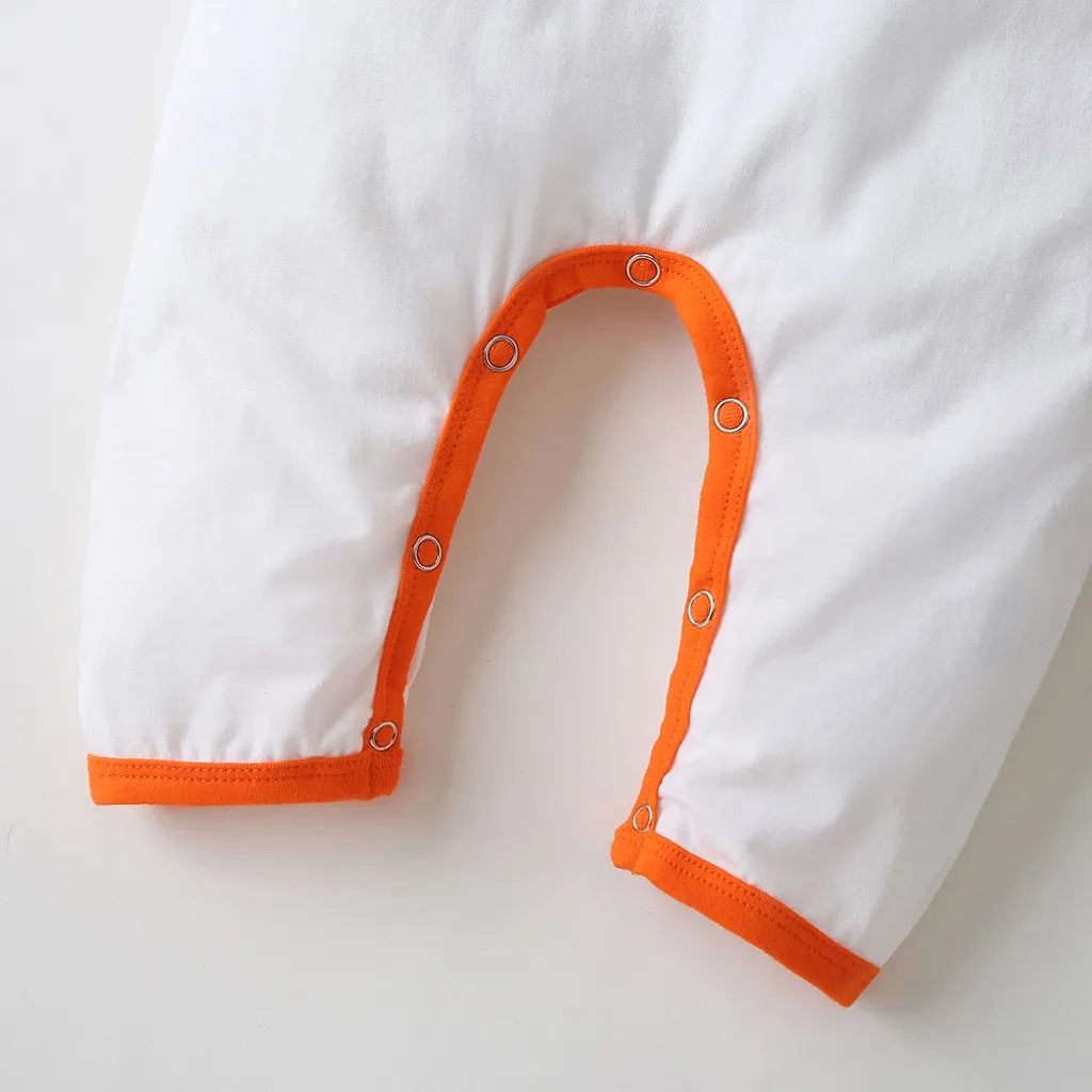 Комбинезон с длинным рукавом для новорожденных мальчиков и девочек комбинезон