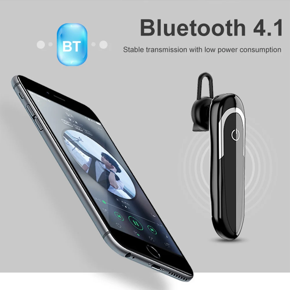 Bluetooth наушники с HD микрофоном беспроводные наушники автомобильные наушники DSP Noice Поддержка ios/Android смартфон