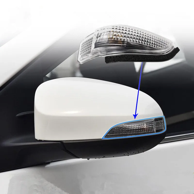 Боковое зеркало заднего вида поворотник/световая лампа для Toyota Corolla Camry