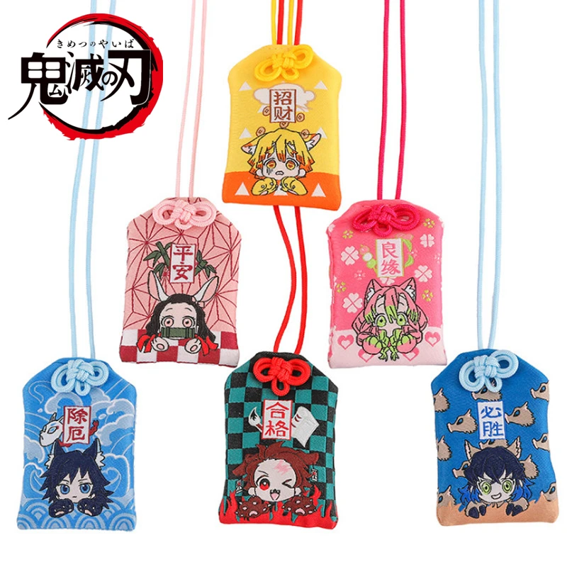 Аниме убийца демонов сумка на удачу косплей аниме желания таньджиру томиока