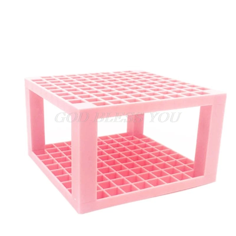 

96 Hole Pencil & Brush Holder Desk Stand Organizer Holding Rack for Pens, Paint Brushes, Colored Pencils, Markers,Brushes