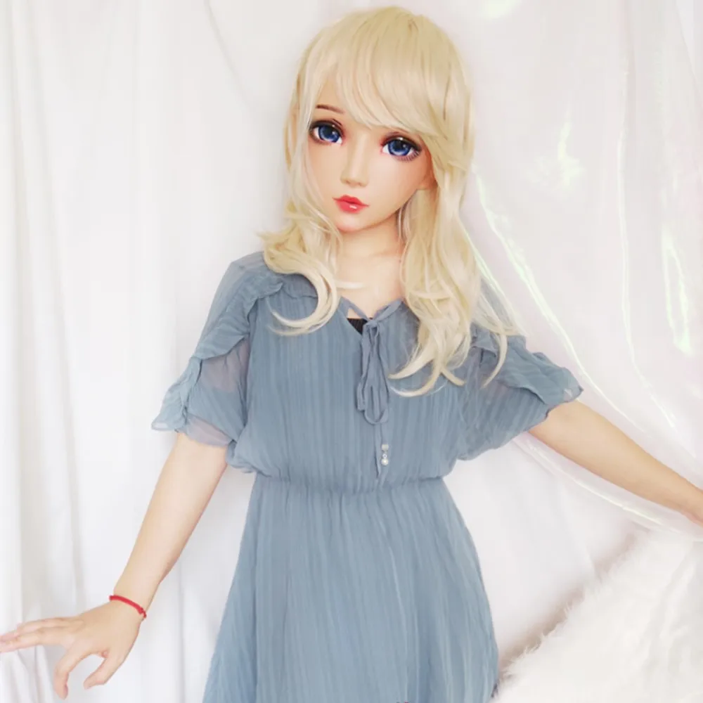 KnowU Kigurumi Перманентный макияж Аниме Кукла головной убор Crossdresser Косплей Crossdress BJD