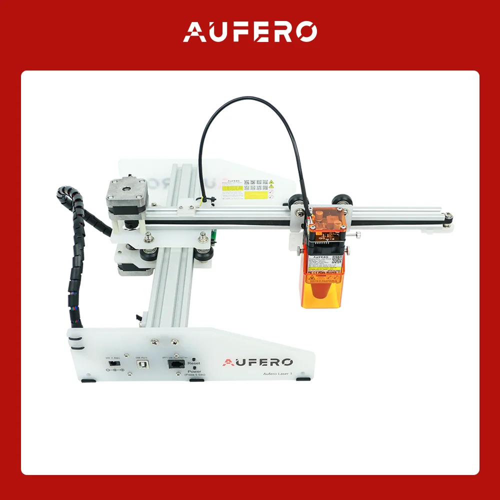 

Aufero Laser 1 Laser Engraver 7W 20W Engraving and Cutting Machine Laser CNC Router LOGO DIY Mark Printer Compressed Spot Laser