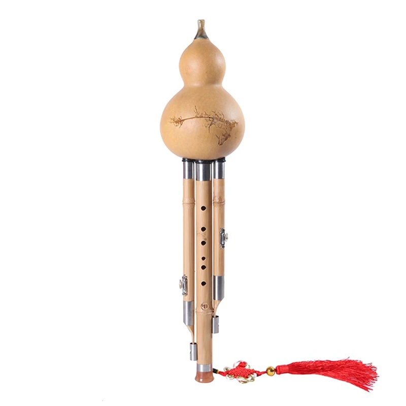 Китайская бамбуковая Тыква халуси ручная работа флейта этнический музыкальный