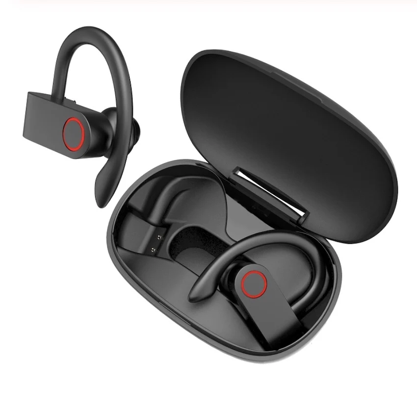 TWS + настоящие беспроводные наушники 5 0 EDR Hi Fi Bluetooth шумоподавляющие спортивные с
