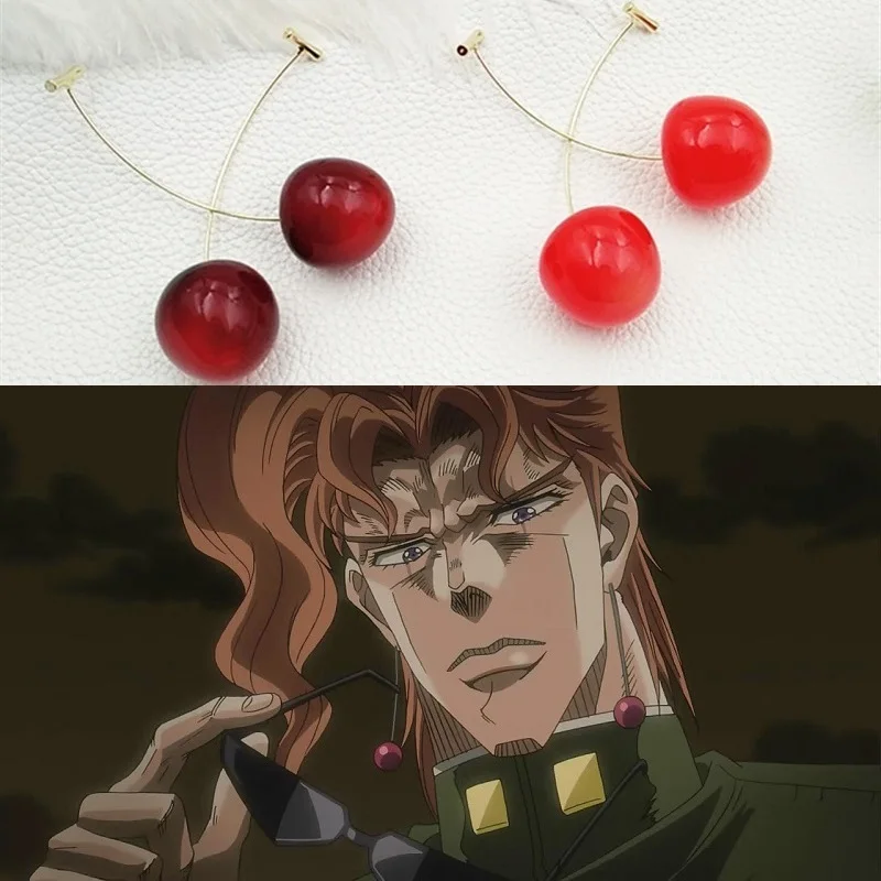 Аниме JOJO приключения Джоджо Косплэй аксессуары Kakyoin Нориаки серьга серьги