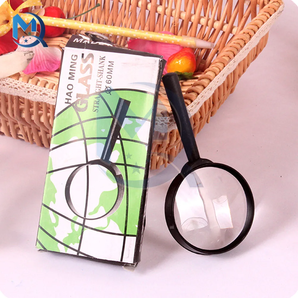 Увеличительное стекло 100 мм из АБС-пластика 5 раз ручное удобное увеличительное