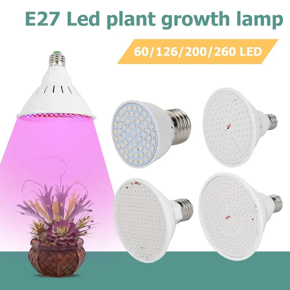 

Лампа для выращивания растений E27 60/126/200/260LED