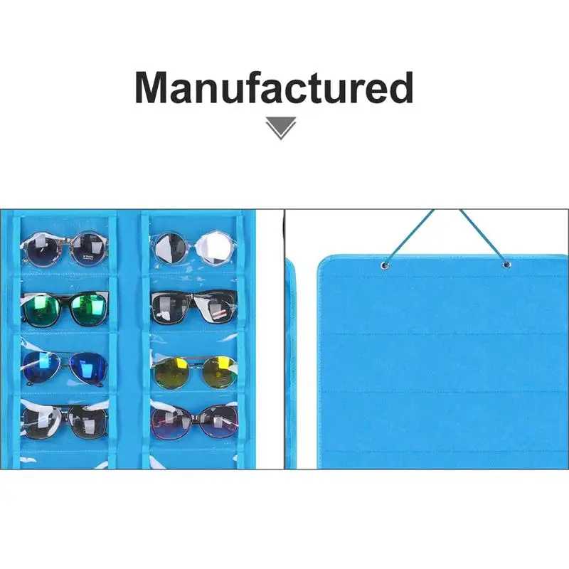 

1pc Useful Creative Storage Bag Eyewear Hanging Bag Practical Wall Hanging Bag