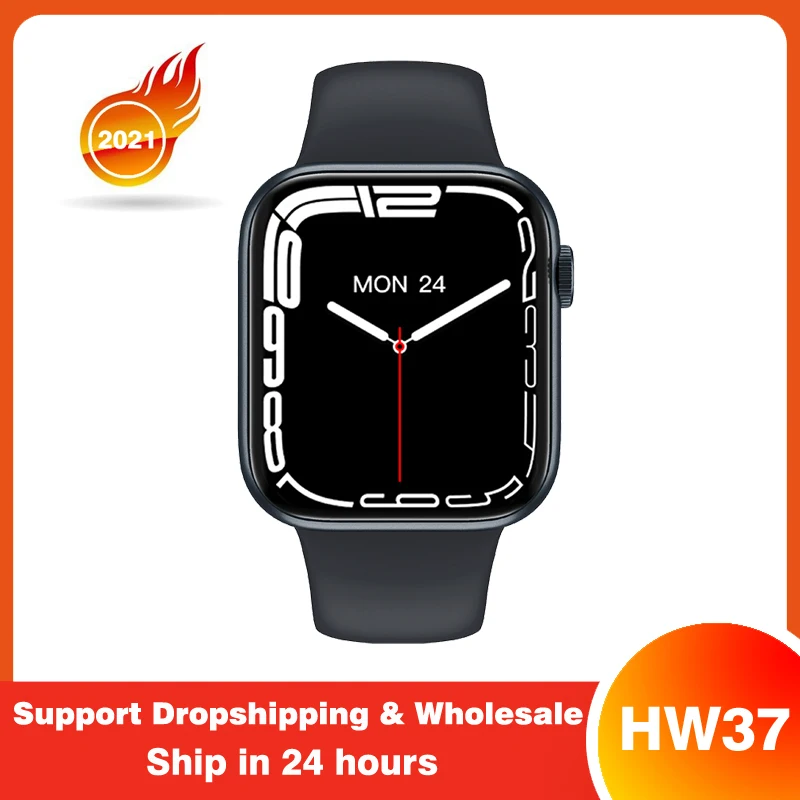 

2021 Смарт-часы серии HW37 7 с Bluetooth, 44 мм, мужские и женские часы, часы на заказ с циферблатом для Android, iOS, Xiaomi PK HW22, W66, W37