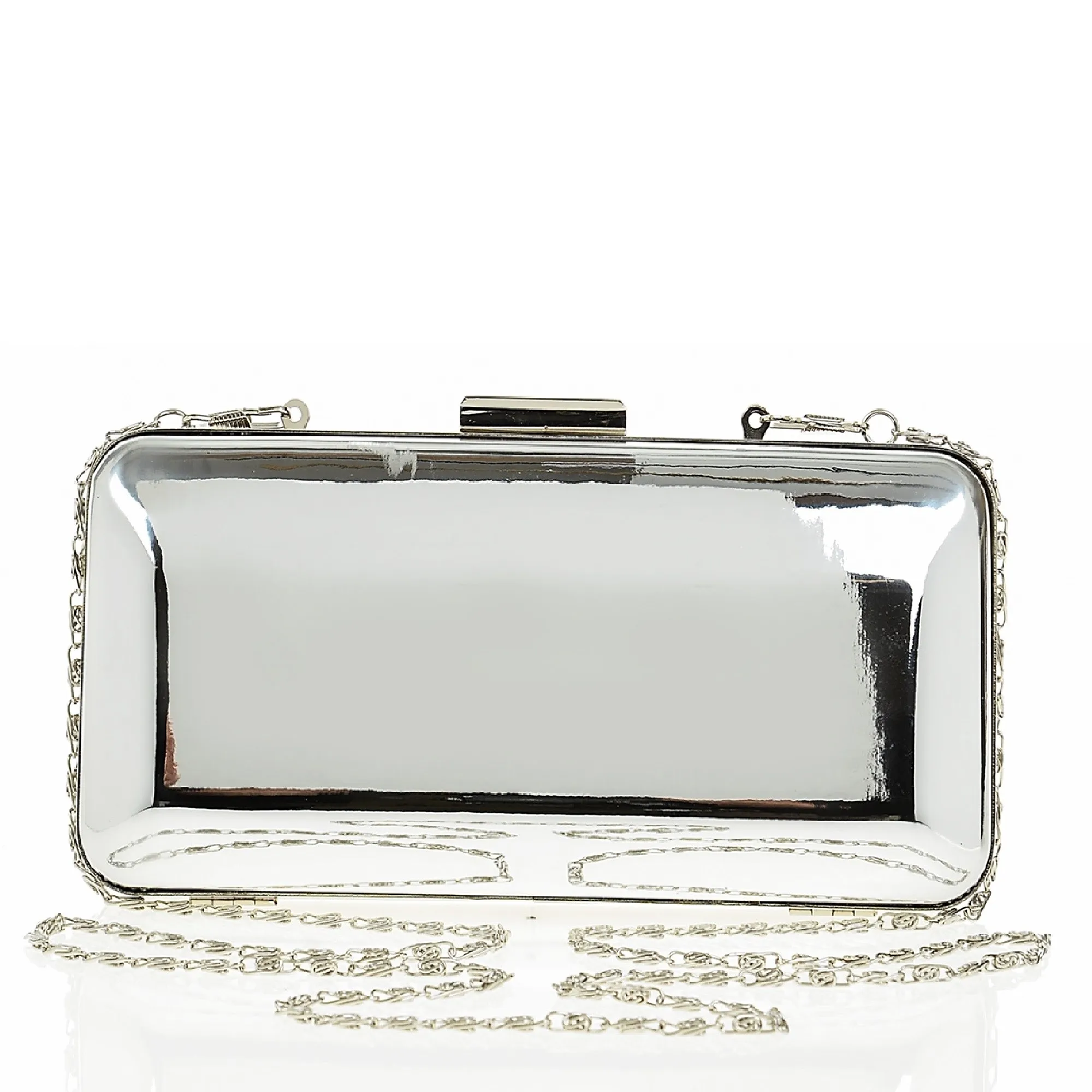 Sç 002 Серебряная зеркальная роскошная сумка женская дизайнерская мессенджер для