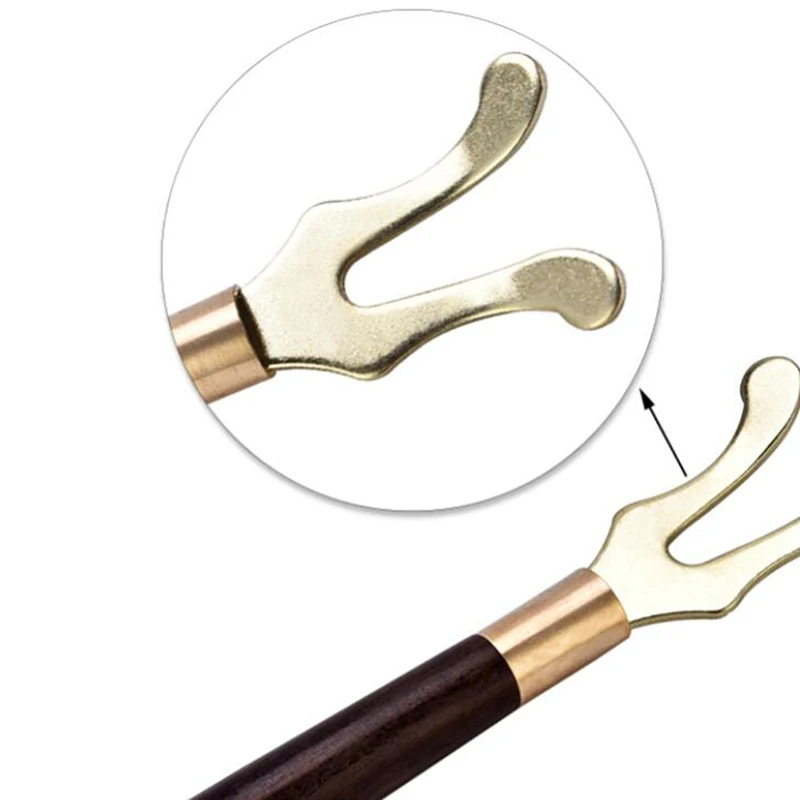 Ретро Китайский стиль зажим для чая вилка с деревянной ручкой чайник