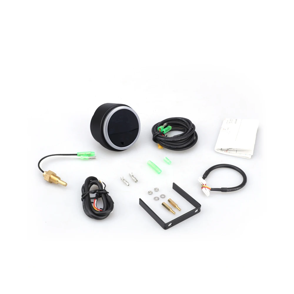 2 &quot52 мм 12v Универсальный 10 цветов светодиодный гоночный автомобиль 40 ~ 140 по