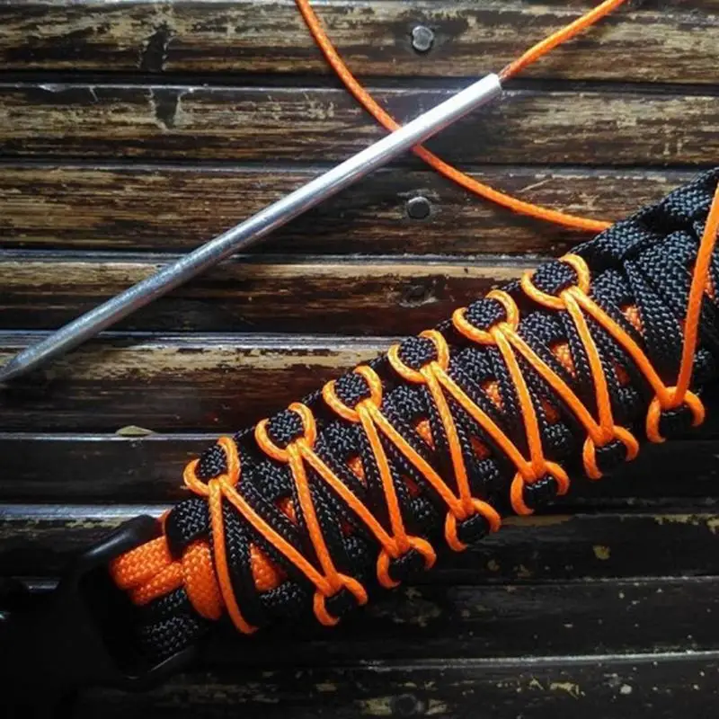 

2pcs 550 Paracord Fids Lacing Stitching Weaving Needles D5H7 Strings Steel For Laces Paracord Works