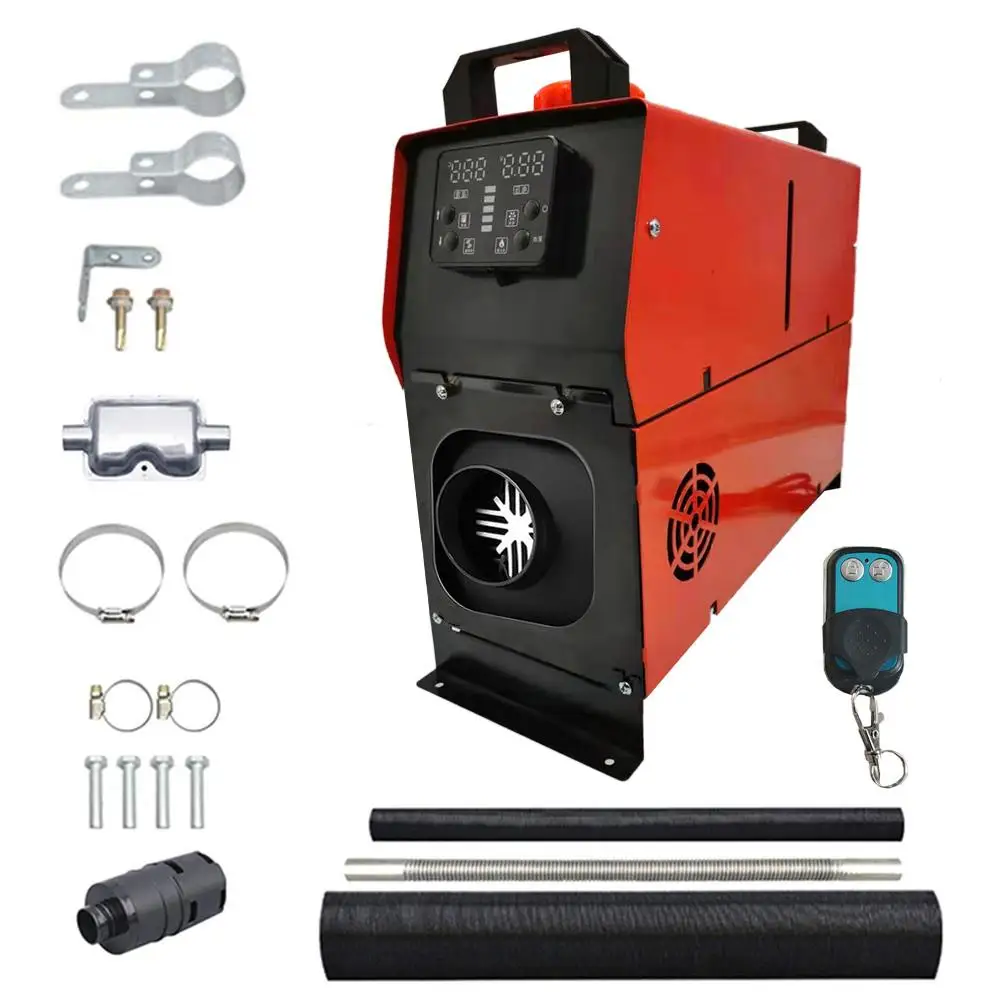 Все в одном воздушном дизельном нагревателе для парковки 5000 Вт 12 В голосовая