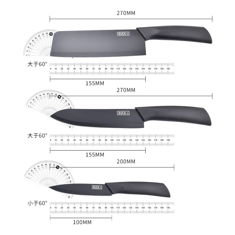 

Kitchen Black Knife 7 PCS Kitchen Black Knife 7 PCS Household Stainless Steel Vegetable Cutter Chef Slicing Knife Gift Knife Set