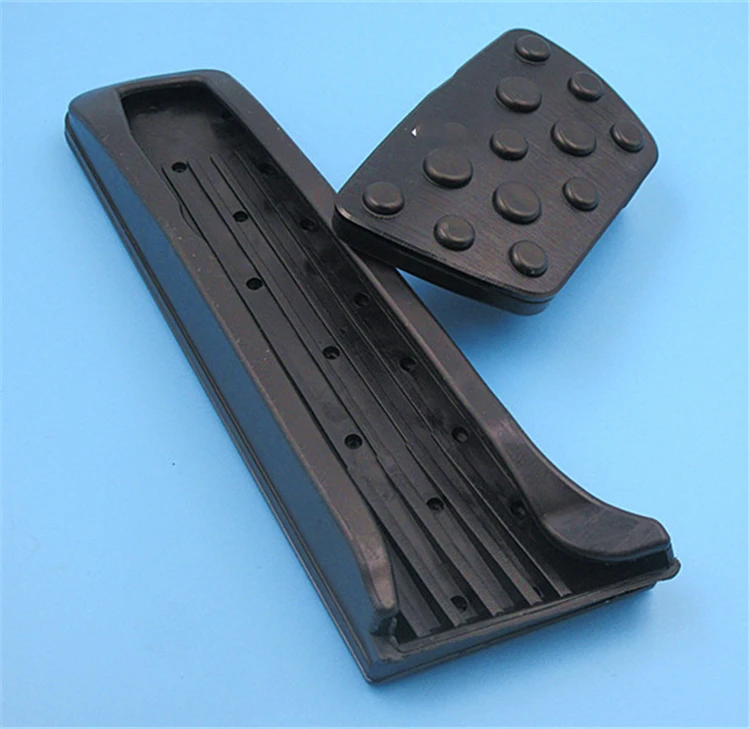 Алюминий Non-Slip педали крышка Газа тормоза автомобиля акселератора подножка плиты